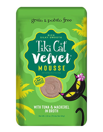 Tiki Cat Velvet Tuna & Mackeral 2.8oz