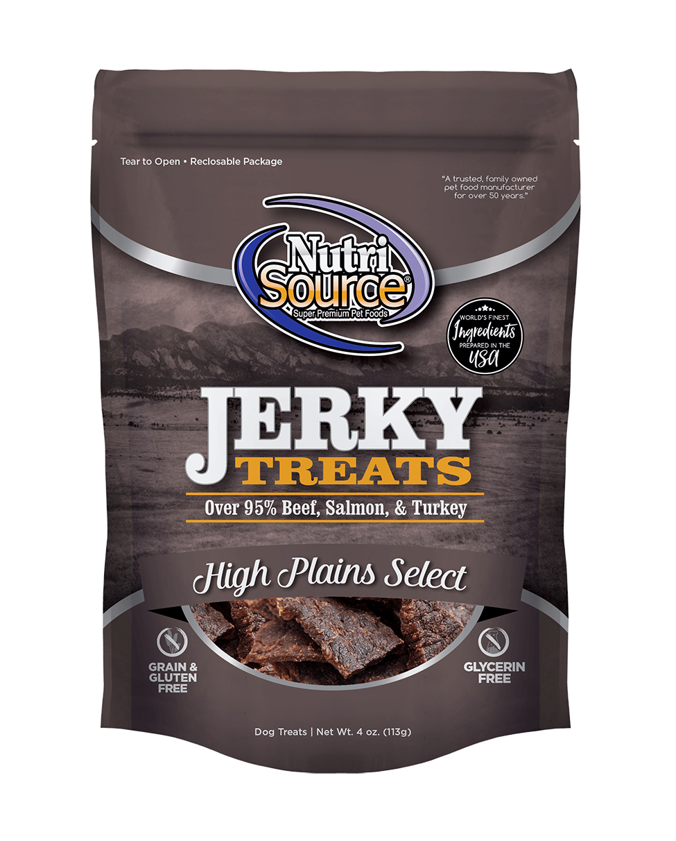 Nutrisource Jerky High Plains 4oz