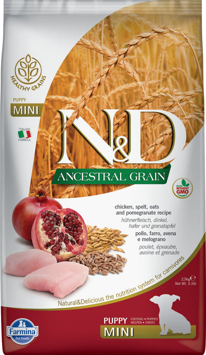 Farmina Dog Ancestral Grain Chicken & Pomegranate Puppy