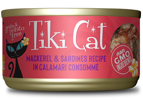 Tiki Cat Grill Mackerel & Sardine 2.8oz