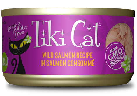 Tiki Cat Luau Salmon 2.8oz