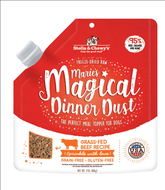 Stella & Chewy's Dog Magical Dinner Dust Beef 7oz