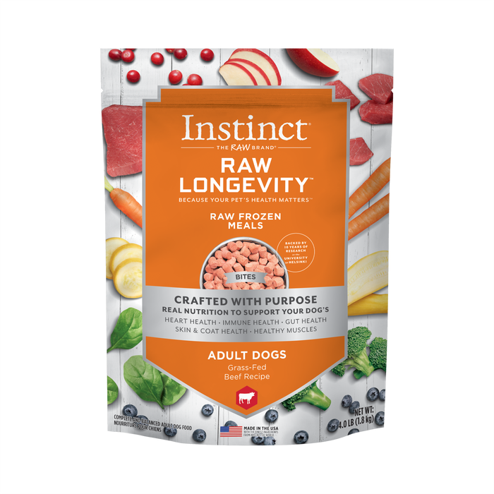 Instinct Dog Raw Longevity Adult Beef